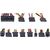  Блок питания ExeGate ServerPRO-1U-800ADS EX282930RUS 800W APFC, унив. для 1U, 24pin,2x(4+4)pin,5xSATA,4xIDE 