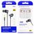  Проводные наушники с микрофоном внутриканальные SKYDOLPHIN SR03, 3.5 Jack (silver) (206546) 