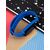  Ремешок силиконовый для Xiaomi Mi Band 5/6, синий, №08 