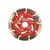  Диск алмазный отрезной TRIO-DIAMOND Grand hot press GUS722 125x22,23 Сегментный 