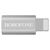  Переходник BOROFONE BV5, MicroUSB - Lightning, серебряный 