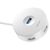 USB HUB разветвитель BASEUS Round Box 4 в 1 Type-C (m) - 1xUSB3.0 (f) + 3xUSB2.0 (f), 25 см, белый 