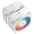  Вентилятор Deepcool AG620 Digital WH ARGB white Socket 115X/1700/1200/AM4/AM5, 120mm, 1950rpm, 29,4 дБ, 260W, PWM 4-pin, Al+Cu (R-AG620 