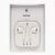  Проводные наушники с микрофоном вкладыши [Apple] MD827ZM/B Jack 3,5 (Класс A) (white) (69796) 
