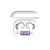  Bluetooth-наушники беспроводные Smart вакуумные и фонарик More choice BW45S (White) 