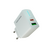  СЗУ 1USB+1USB-C 3.0A PD 20W+QC3.0 быстрая зарядка для Lightning 8-pin Type-C More choice NC61i (White) 