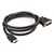  Кабель VCOM CG484GD-3M HDMI AM/DVI(24+1)M, 3м, CU, 1080P 60Hz, 2F, VCOM (CG484G-3M) 