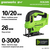 GreenWorks GD24JS90, 24V, бесщеточный без АКБ и ЗУ Лобзик аккумуляторный (3601707) 