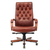  Кресло руководителя Бюрократ T-9928WALNUT светло-коричневый Leather Eichel кожа крестов. металл/дерево 