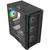 Корпус Powercase Alisio Micro X4B V2 (CAMCXB-A4), Tempered Glass, 4х 120mm ARGB fans, ARGB HUB, чёрный, mATX 