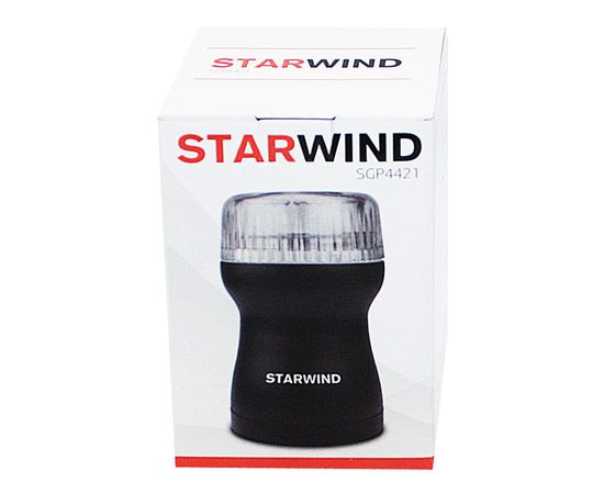  Кофемолка Starwind SGP4421 черный 