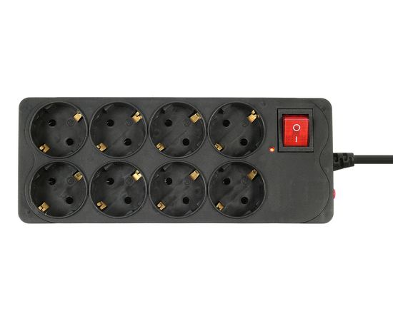  Сетевой фильтр Buro 800SH-1.8-B 1.8м (8 розеток) черный 