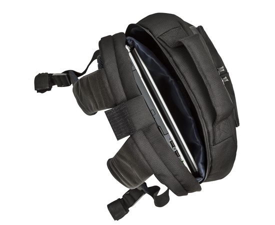  Рюкзак для ноутбука 17" Riva 8460 черный полиэстер (8460 BLACK) 