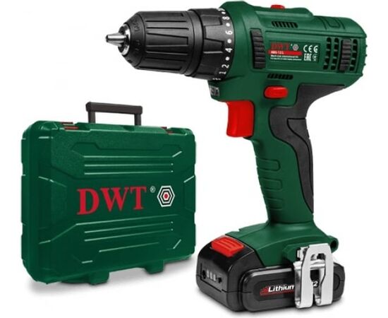  Дрель аккумуляторная DWT ABS12 L-2 BMC (12 В) 