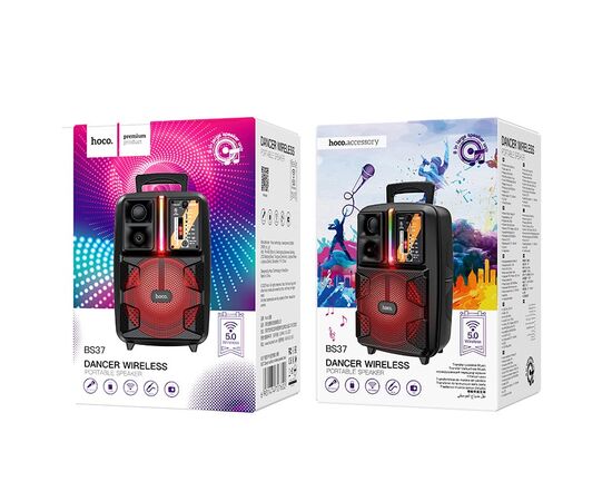  Портативная акустика Hoco BS37 Dancer (black) (214141) 