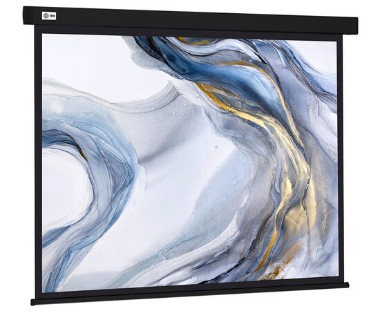  Экран Cactus CS-PSW-180X180-BK Wallscreen настенно-потолочный рулонный черный 
