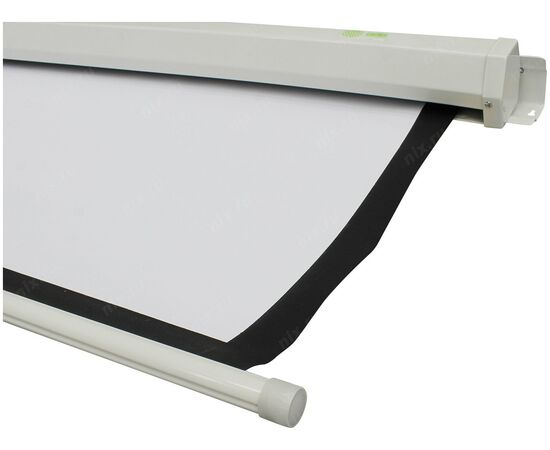  Экран Cactus CS-PSW-180X180-BK Wallscreen настенно-потолочный рулонный черный 