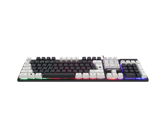  Клавиатура Defender Dark Knight GK-077 RU (black/white) (220447) 