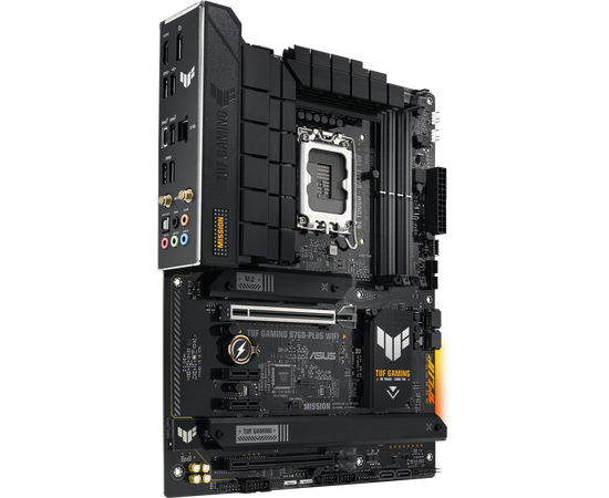  MB s1700 ASUS TUF GAMING B760-PLUS WIFI ATX 4xDDR5 2xPCIEx16 2xPCIEx1 3xM.2 USB-C HDMI DP 2.5GLAN Wi-Fi 6 (90MB1ER0-M0EAY0) 