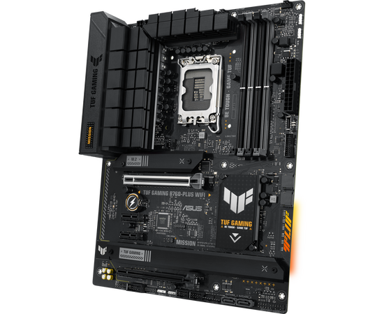  MB s1700 ASUS TUF GAMING B760-PLUS WIFI ATX 4xDDR5 2xPCIEx16 2xPCIEx1 3xM.2 USB-C HDMI DP 2.5GLAN Wi-Fi 6 (90MB1ER0-M0EAY0) 