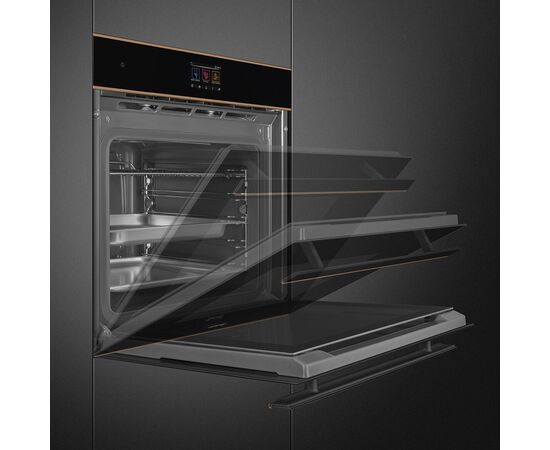  Духовой шкаф SMEG SO6604S4PNR Dolce Stil Novo полноразмерный шириной 60см 