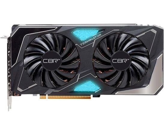  Видеокарта CBR RTX3060 Terminator T1 (VGA-MSRTX3060-12G-RTL) 12Gb GDDR6, 192bit, 1320-1777/15000Mhz, 3*DP+1*HDMI2.1, 170W, Ret 