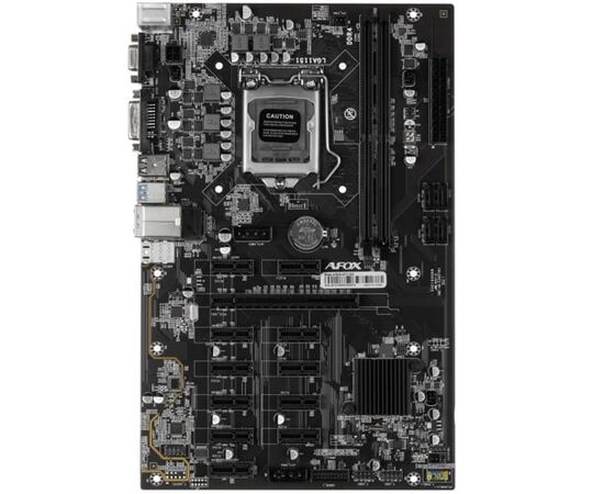  MB s1151 AFOX AFB250-BTC12EX RTL ATX 2xDDR4 PCIEx16 11xPCIEx1 DVI VGA 