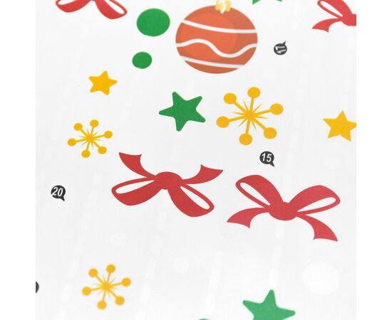  Наклейка - витражная 05 New Year (multicolor) (211374) 