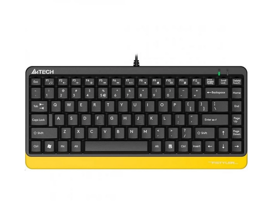  Клавиатура + мышь A4Tech Fstyler F1110 (F1110 Bumblebee) клав черный/желтый мышь черный/желтый USB Multimedia 