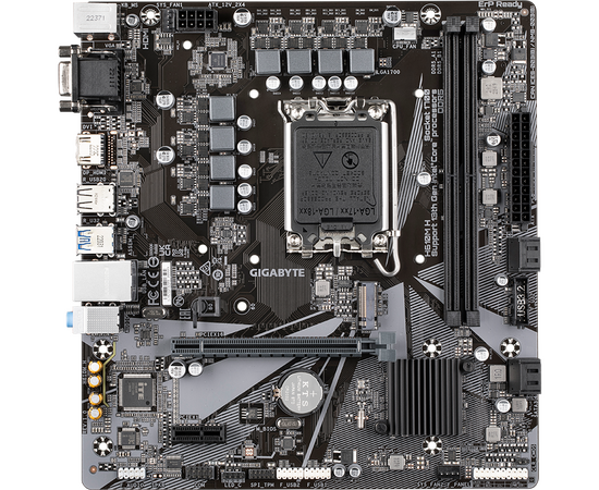 MB s1700 Gigabyte H610M H, Intel H610, 2xDDR4-3200 МГц, 1xPCI-Ex16, 1xM.2, Micro-ATX 