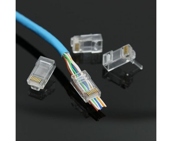  Коннектор Cablexpert LC-PTU-01/100 RJ-45 8P8C категория 5e, 100шт. 