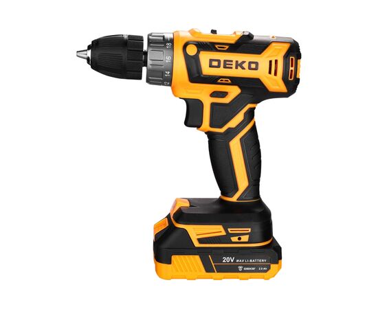  Дрель-шуруповерт DEKO DKCD20FU-Li (063-4149) 1x2.0Ач, з/у 