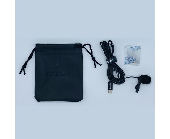  Микрофон CANDC DC-C3, петличный, Type-C, 6 м, черный 