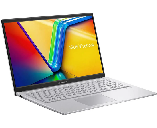 Ноутбук Asus Vivobook 15 X1504ZA-BQ1104 (90NB1022-M01MB0) Core i3 1215U 8Gb SSD512Gb Intel UHD Graphics 15.6" IPS FHD (1920x1080) noOS silver 
