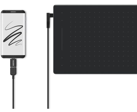  Графический планшет Huion RTM-500 Black 
