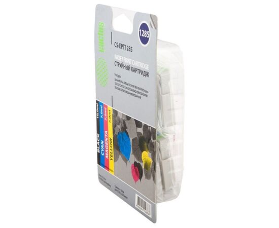  Картридж струйный Cactus CS-EPT1285 многоцветный для Epson Stylus S225; Office BX305 Комплект из чет 