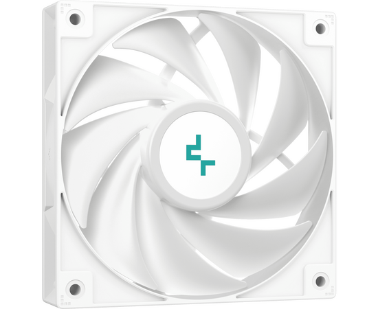  Вентилятор Deepcool AG620 Digital WH ARGB white Socket 115X/1700/1200/AM4/AM5, 120mm, 1950rpm, 29,4 дБ, 260W, PWM 4-pin, Al+Cu (R-AG620 