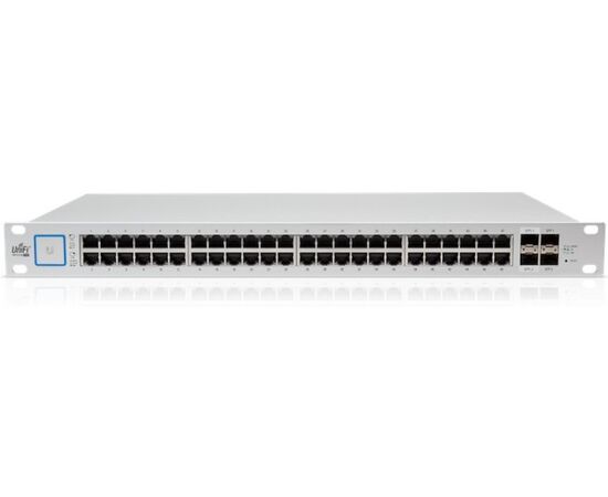  Коммутатор Ubiquiti USW-Pro-Max-48-PoE A 48-port, Layer 3 Etherlighting switch with 2.5 GbE and PoE++ output 720W 