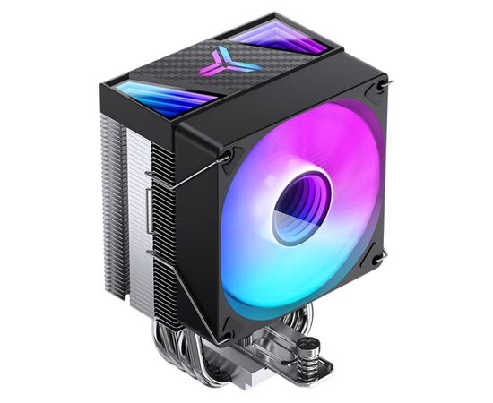  Кулер JONSBO CR-1400 V2 Color Black LGA1700/1200/115X/AM5/AM4 (TDP 180W, PWM, 92mm Dynamic Multi-Color LED Fan, 4 тепловые трубки, 4-pin) Re 