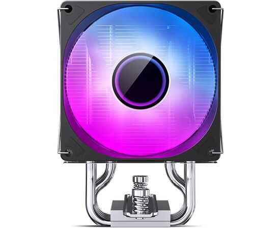  Кулер JONSBO CR-1400 V2 Color Black LGA1700/1200/115X/AM5/AM4 (TDP 180W, PWM, 92mm Dynamic Multi-Color LED Fan, 4 тепловые трубки, 4-pin) Re 