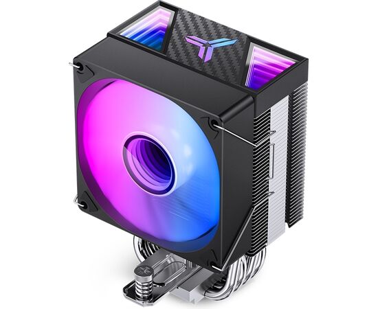  Кулер JONSBO CR-1400 V2 Color Black LGA1700/1200/115X/AM5/AM4 (TDP 180W, PWM, 92mm Dynamic Multi-Color LED Fan, 4 тепловые трубки, 4-pin) Re 