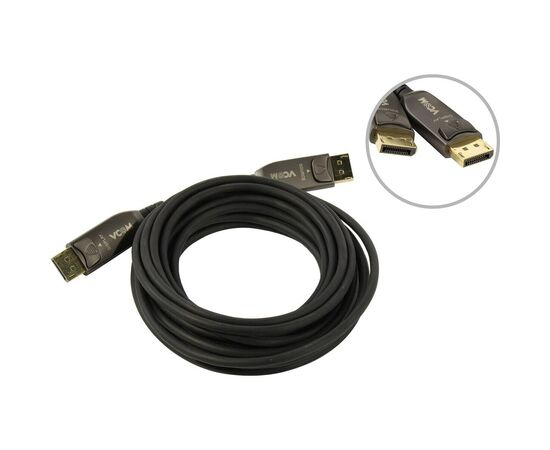  Активный оптический кабель VCOM  DP1.4 32GBs/8K@60Hz 5м  (1/20) 