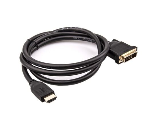  Кабель VCOM CG484GD-3M HDMI AM/DVI(24+1)M, 3м, CU, 1080P 60Hz, 2F, VCOM (CG484G-3M) 