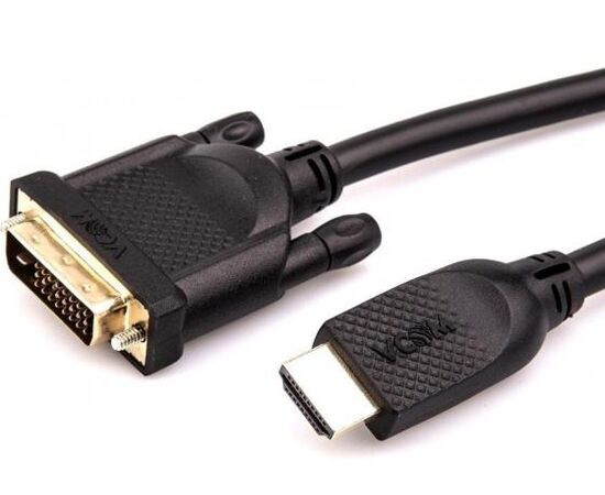  Кабель VCOM CG484GD-3M HDMI AM/DVI(24+1)M, 3м, CU, 1080P 60Hz, 2F, VCOM (CG484G-3M) 