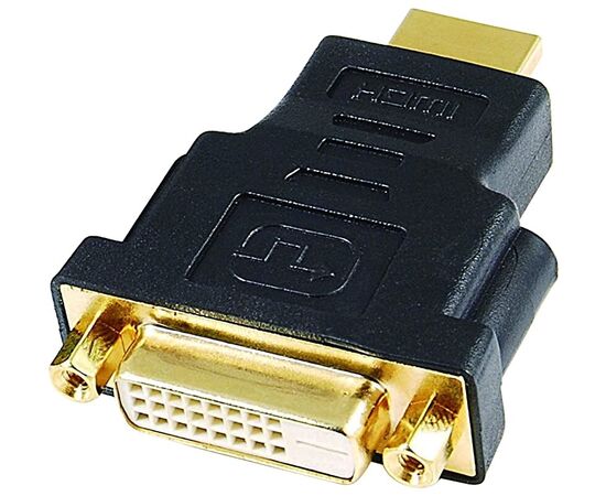  Переходник Gembird A-HDMI-DVI-3 HDMI-DVI 19M/25F 