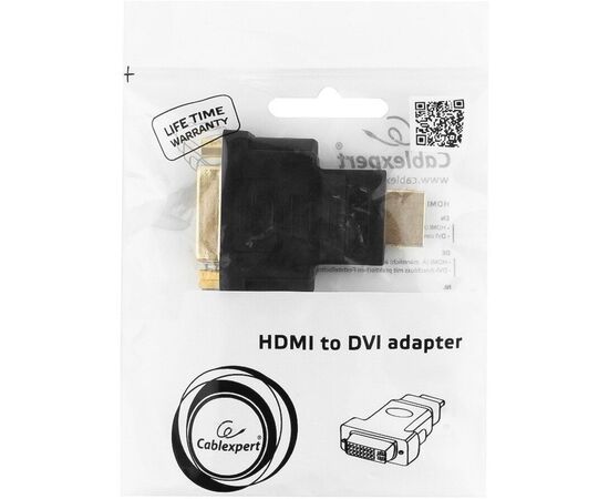  Переходник Gembird A-HDMI-DVI-3 HDMI-DVI 19M/25F 