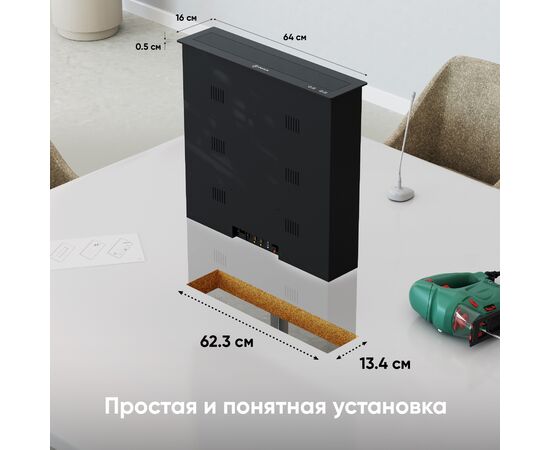  Кронштейн для мониторов Onkron NWS-SC24 черный 13"-24" макс.15кг настольный 
