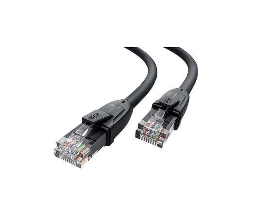  Патч-корд Greenconnect GCR-52535 прямой 7.5m UTP кат.6, черный 