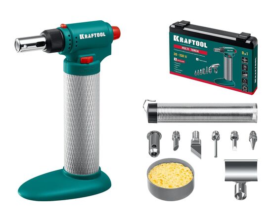  Паяльник газовый Kraftool Multi torch 55506-H8 8 в 1 