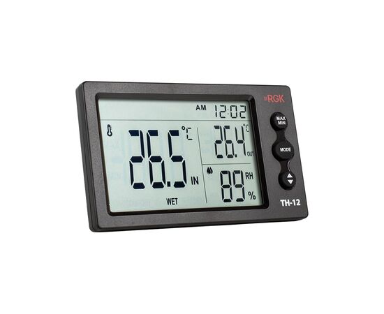  Термогигрометр RGK TH-12 (779272) с поверкой 